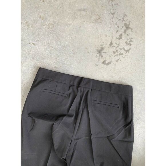 Elie Tahari Pants Black Wool Trouser Dress Pleat Front Size 10 - Picture 3 of 8